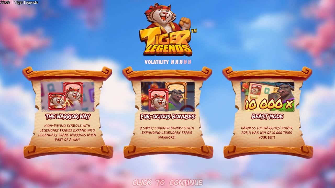 Tiger Legends (Hacksaw Gaming) Image 1